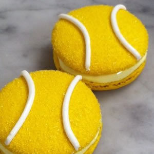 Tennis Ball Macaroons