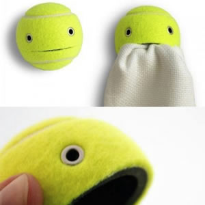 tennis ball holder