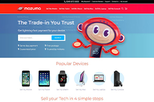 Mazuma Mobile Homepage 